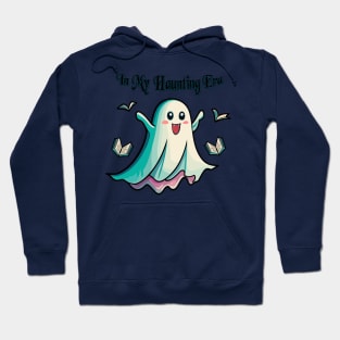 In My Haunting Era Tee for Halloween Ghost Books Hoodie